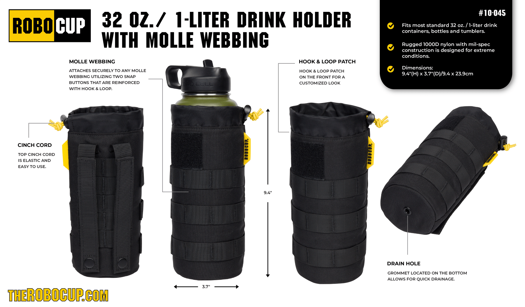 32 oz Tactical drink holder