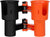 Orange & Black boat clamp cup holder