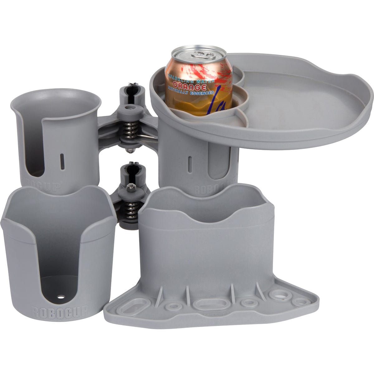 Gray RoboCup Plate - Food & Drink Holder