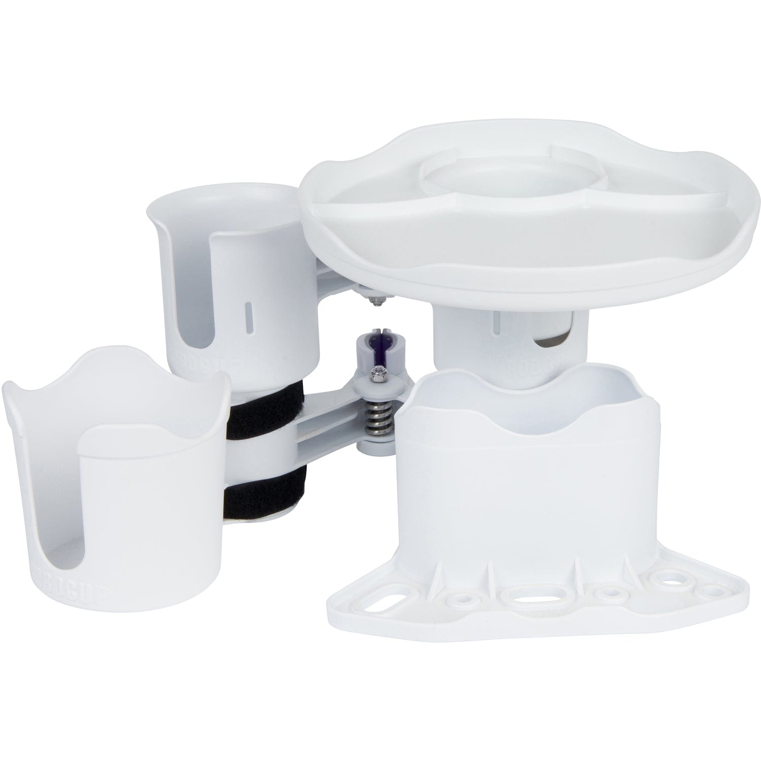 White boat cup holders for drinks