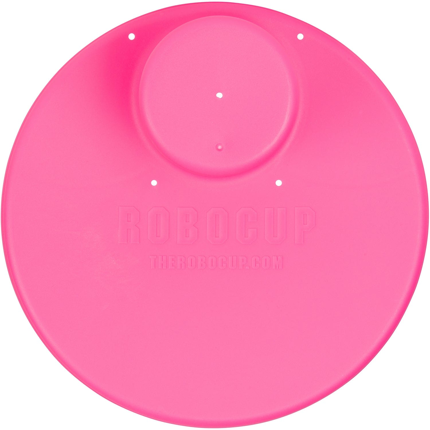 Hot Pink RoboCup Plate with smooth matte finish