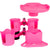 Hot Pink RoboCup Plate & RoboCup Holster