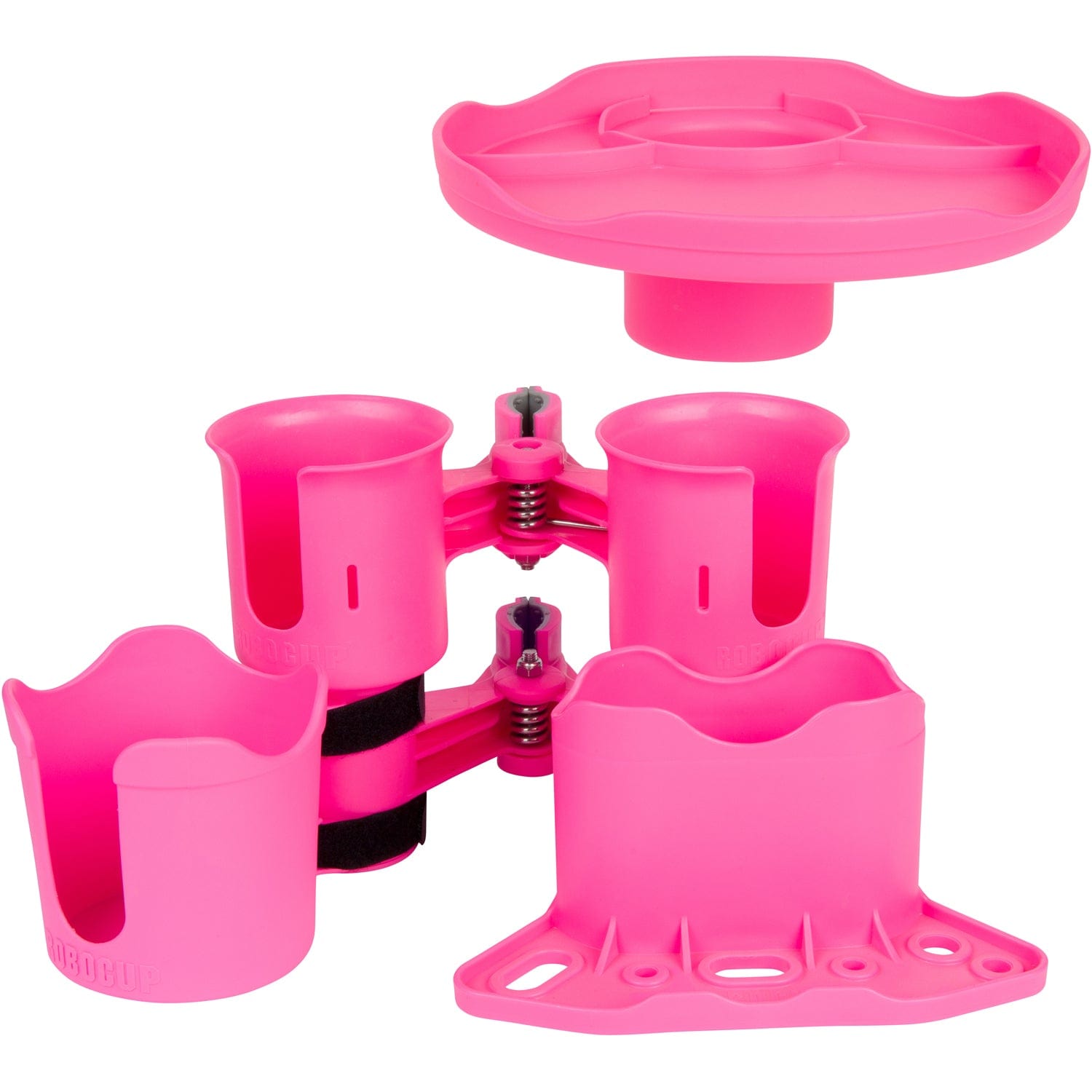 Hot Pink RoboCup Plate & RoboCup Holster for Boat