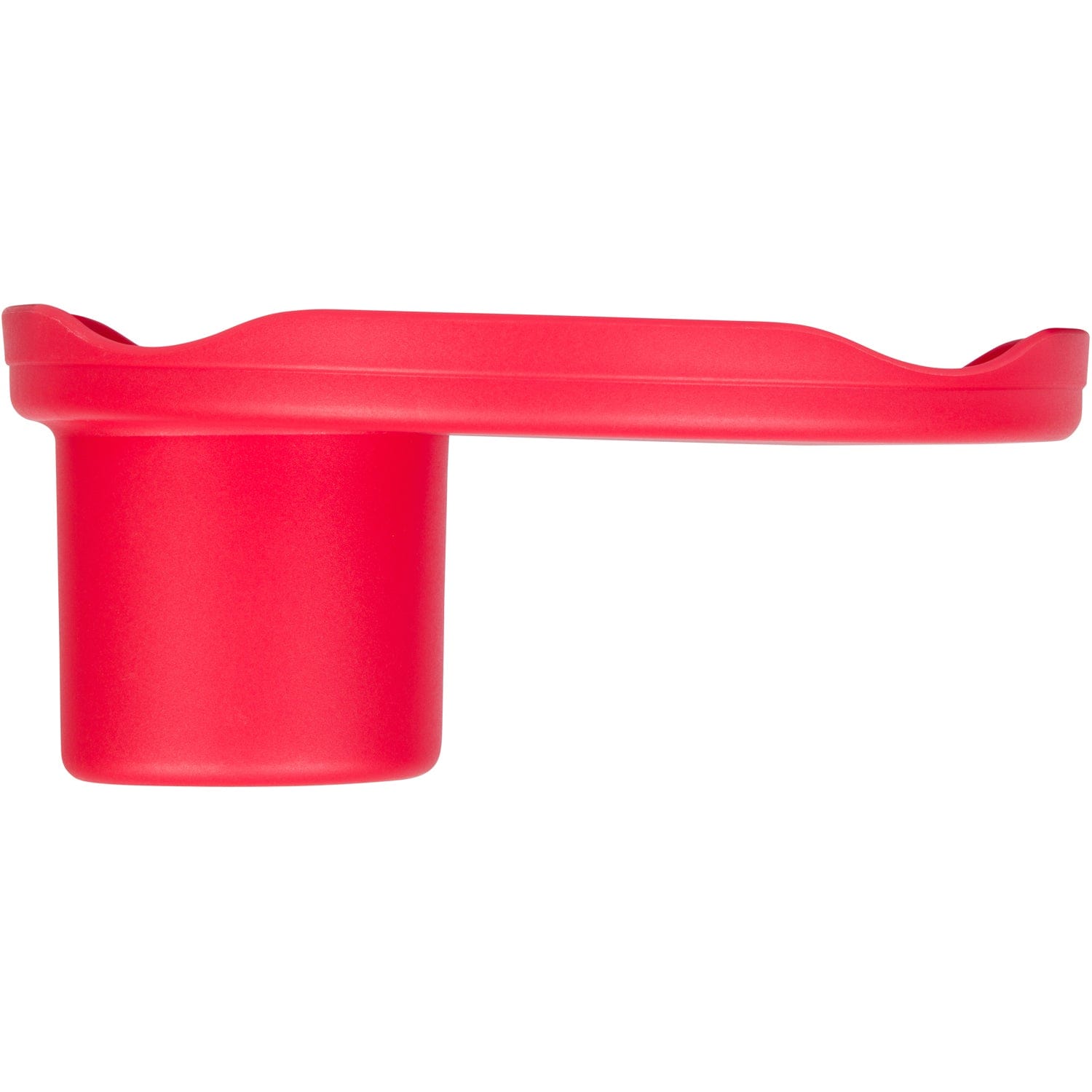 Red RoboCup Plate with smooth matte finish