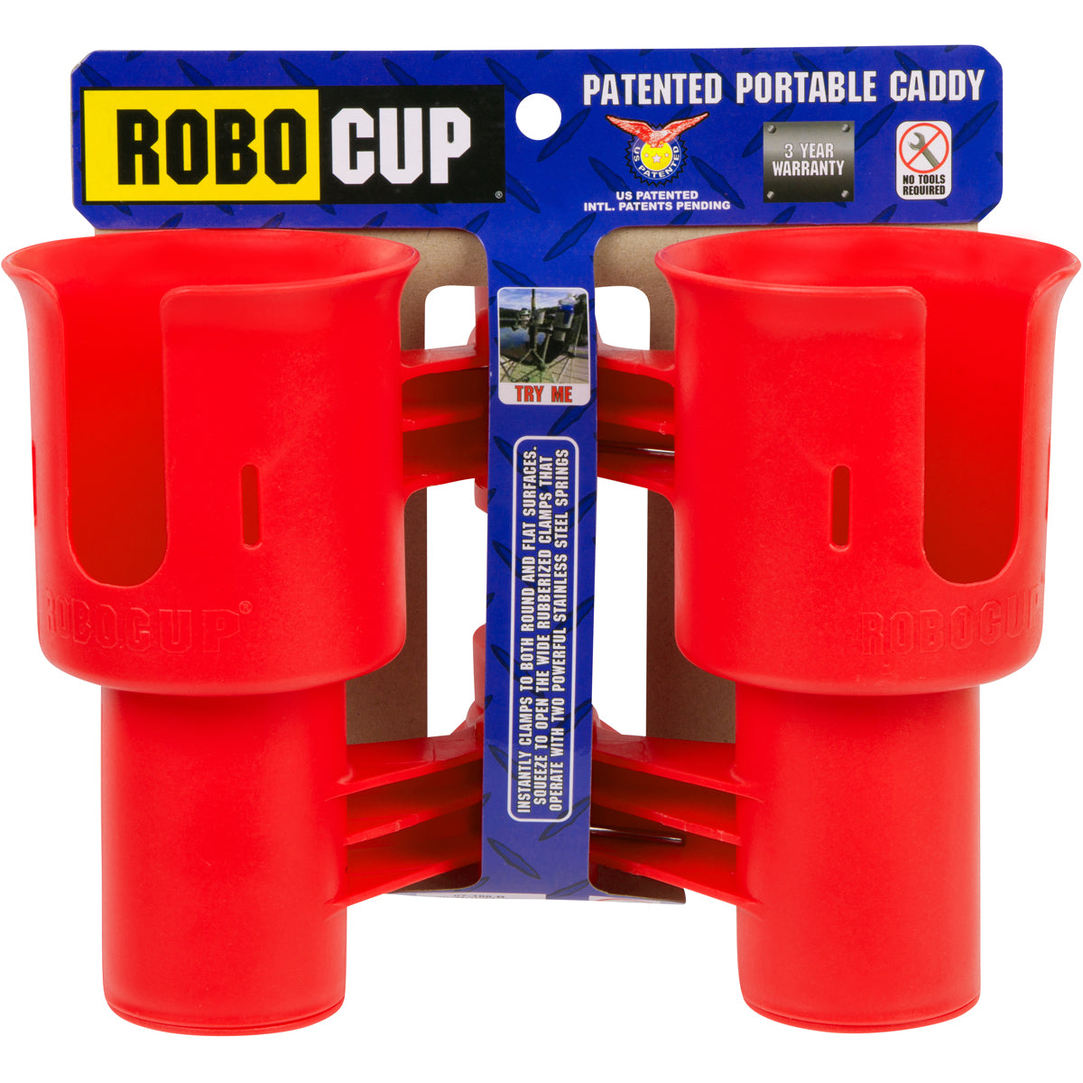  ROBOCUP, (Purple EZ-Spring), Best Cup Holder for Drinks, Fishing  Rod/Pole, Boat, Beach Chair, Golf Cart, Wheelchair, Walker, Drum Sticks,  Microphone Stand : Sports & Outdoors