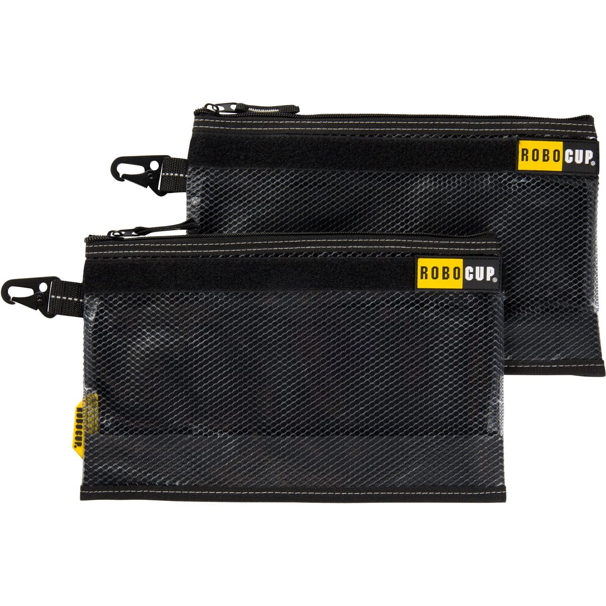 2 pc Zippered Storage Pouch