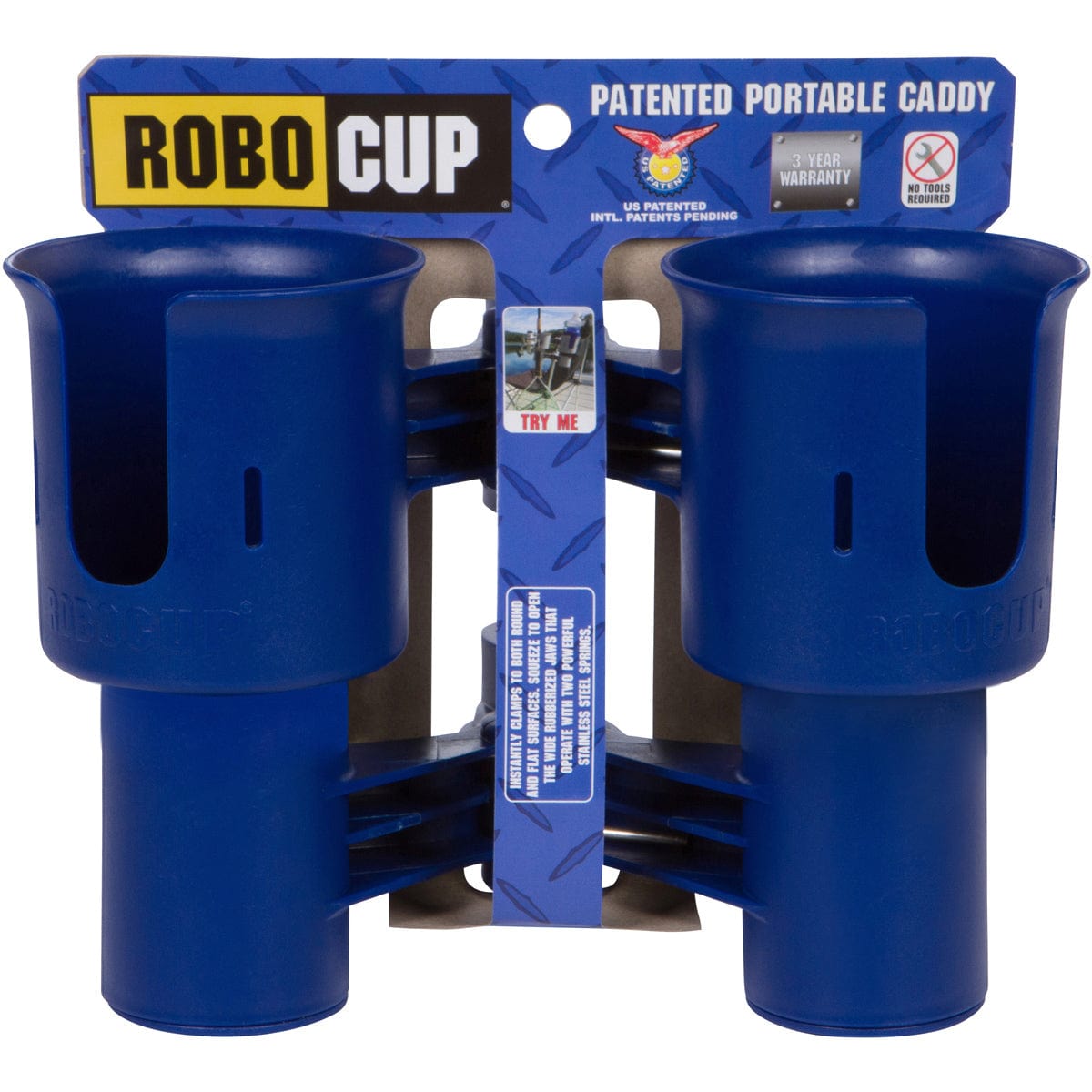 Navy boat cup holder