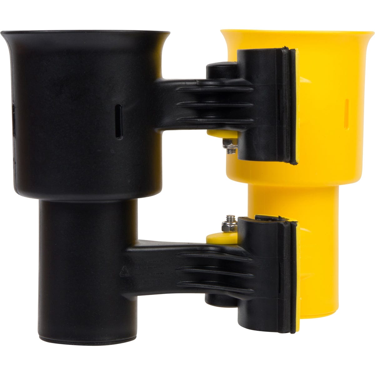 Yellow & Black clamp on cup holder