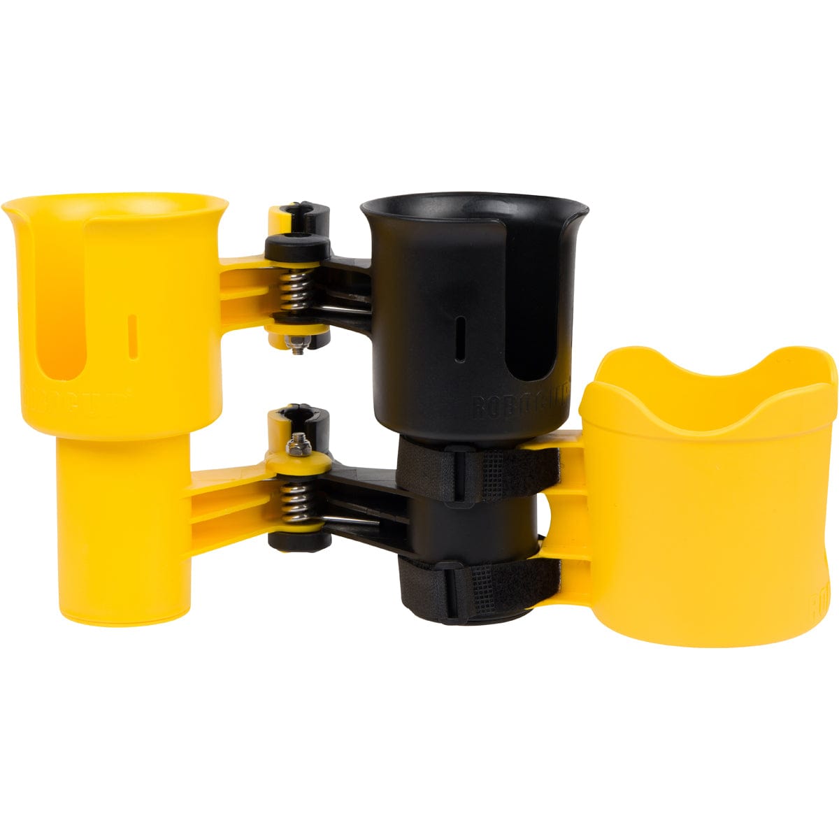 Yellow & Black boat drink holders