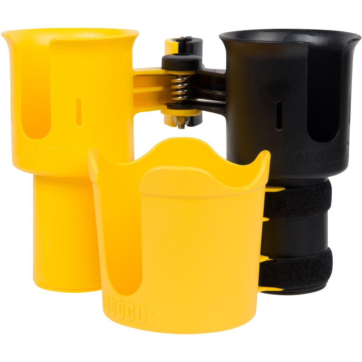 Yellow & Black boat drink holders