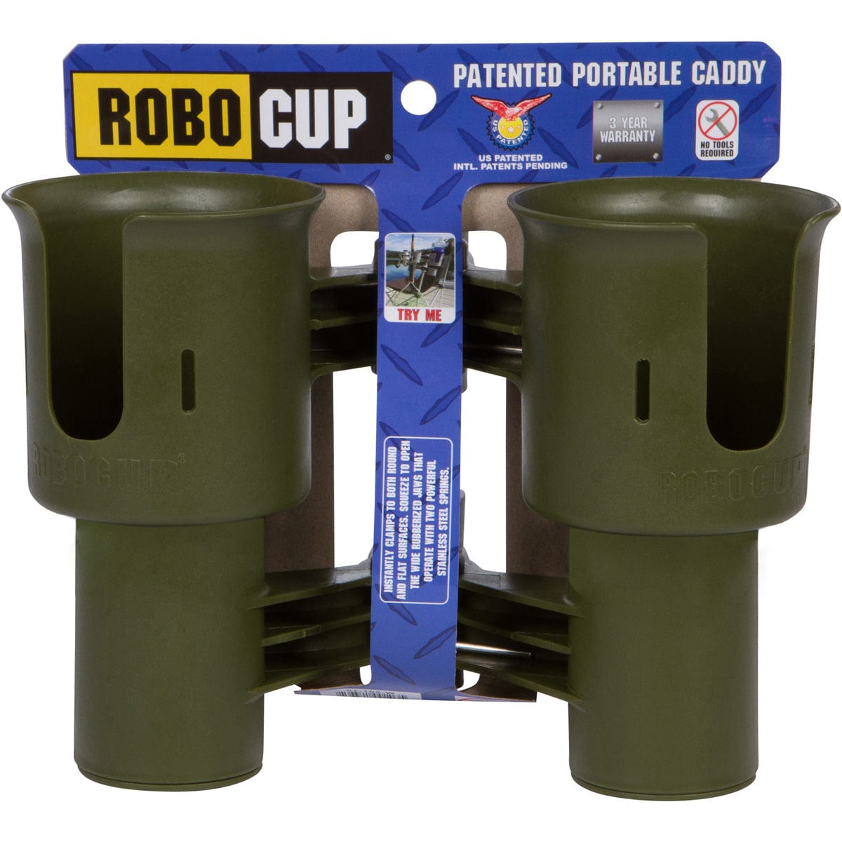 Robocup ROBOCUP, RED, Updated Version, Best Cup Holder for Drinks, Fishing  Rod/Pole, Boat, Beach Chair, Golf Cart, Wheelchair, Walker, D